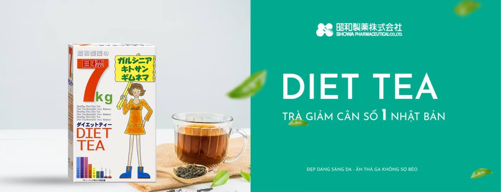 Giảm cân khoa học với Trà Diet Tea Nhật Bản